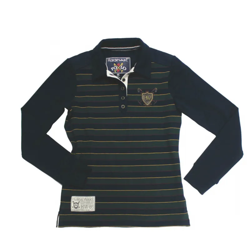 Horseware Lucy Rugby Shirt - Black Iris